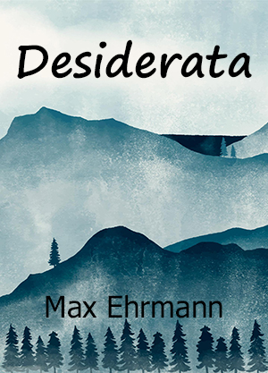 Desiderata Book Cover